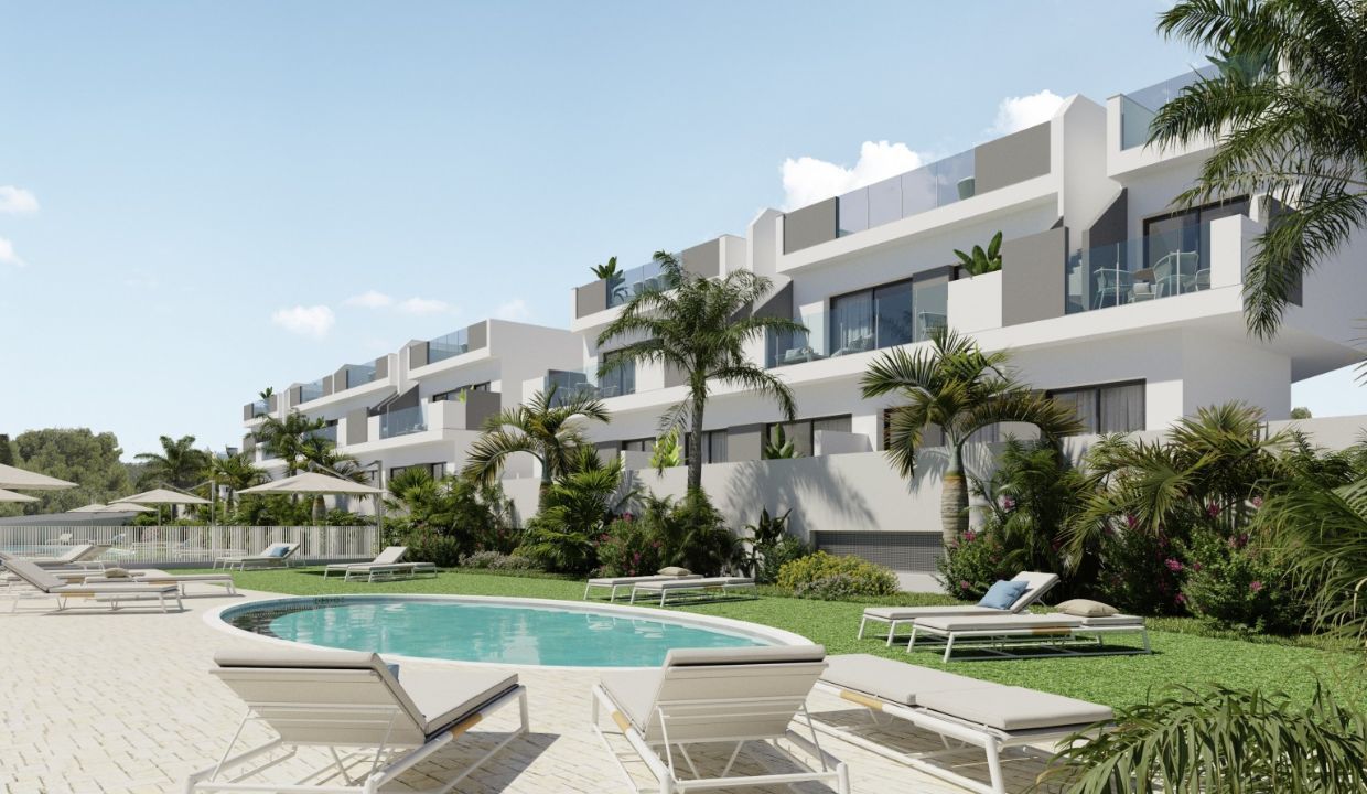 Housing near the sea, made up of villas and Duplex. Key Ready
