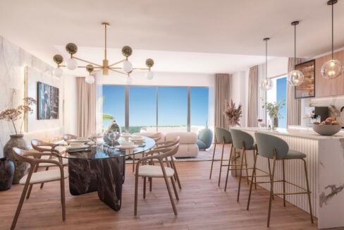 Salon-Exterior-Jardin-Soleia-Living-Exxacon-viviendas-de-obra-nueva-en-Mijas-Costa-del-Sol