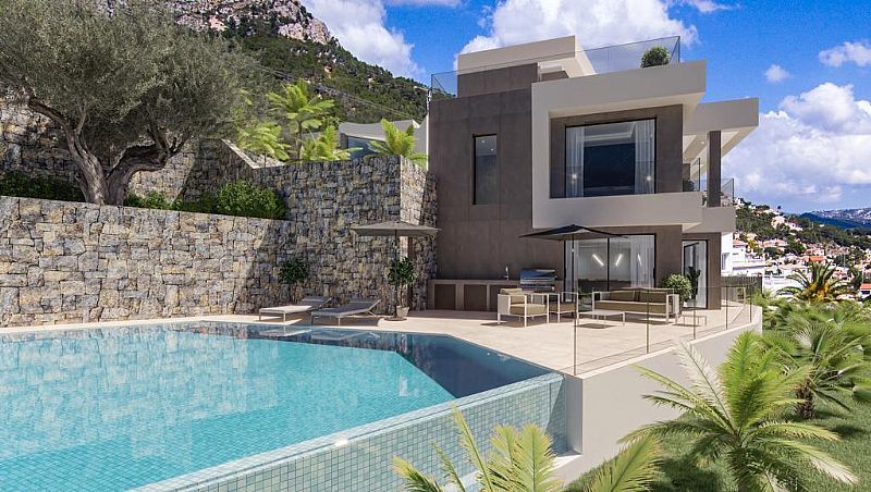 4 bedroom Luxury Villa in Calpe