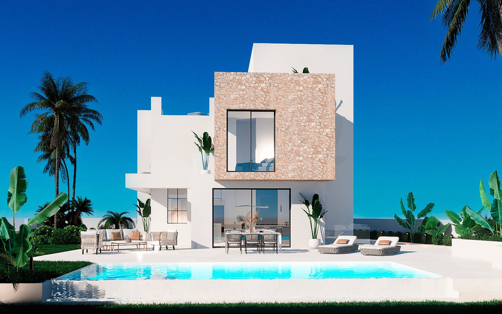 Luxury Independent Villas with Sea Views in Finestrat